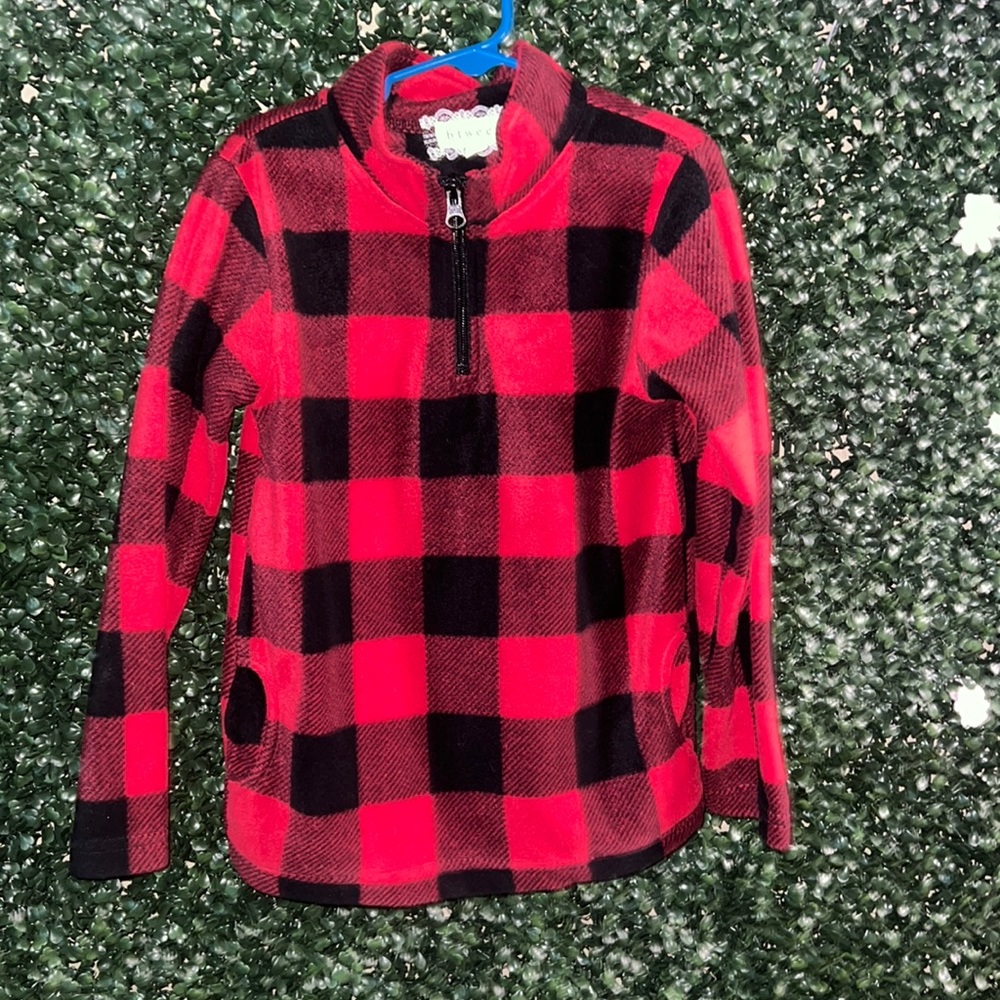 Plaid sweater